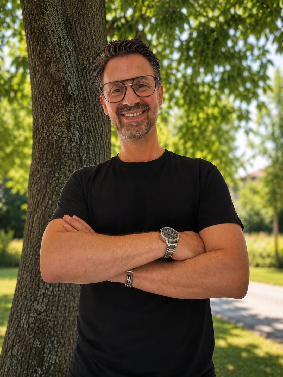 Adriano, Gründer von La Goccia Vita
